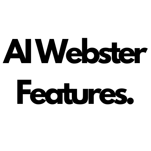 Kategori Belajar AI Webster Features